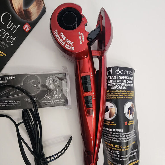 Conair Curl Secret Infiniti Pro Red Tourmaline Ceramic 2 Temps - NIB - Picture 6 of 6